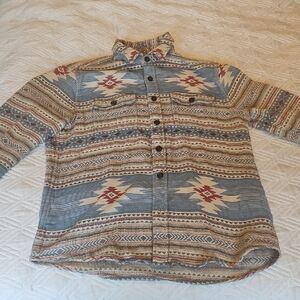 Faherty Multicolor Patterned Shirt